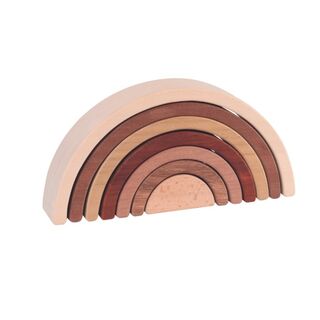 Wooden Rainbow Stacker