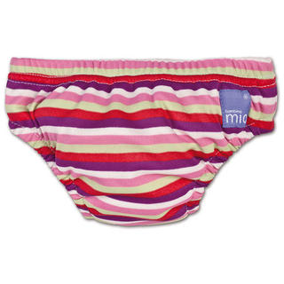 Bambino Mio Swim Nappy - Pink Stripe