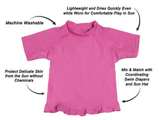 My Swim Baby UV Shirts - Pink