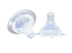 Pacific Baby Bottle Teats - 2 Pack
