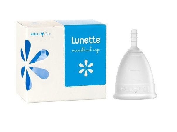 Lunette Menstrual Cup - Clear - Size 2
