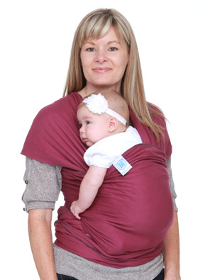 pink moby wrap