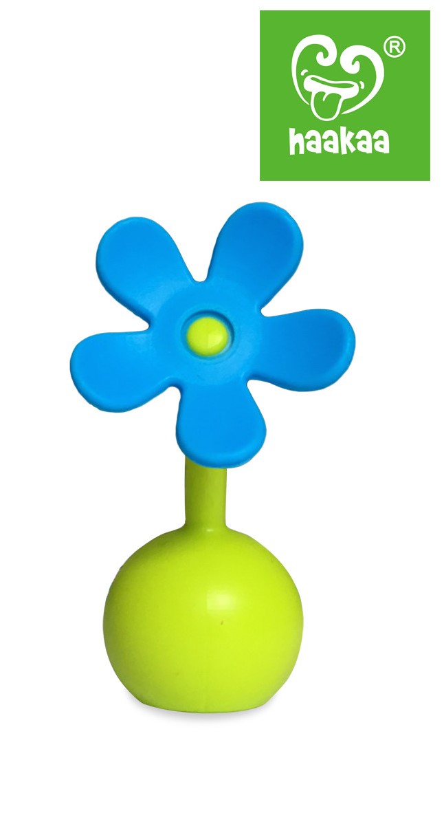 Haakaa Silicone Breast Pump Flower Stopper - Blue