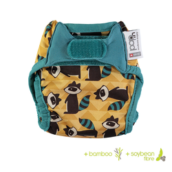 close pop in newborn nappy