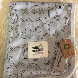 Milk & Masuki Blanket - Organic Cotton Deluxe - Bigland
