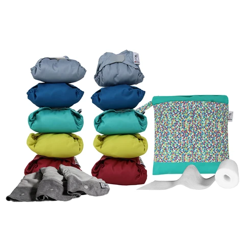 Pop-in Nappy - Middle Box - Brights