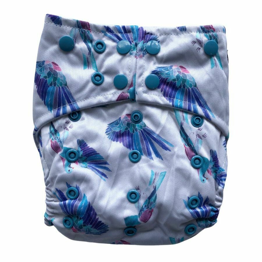 Sassy Pants Reusable Nappy - Snaps - Cheeky Cherubs